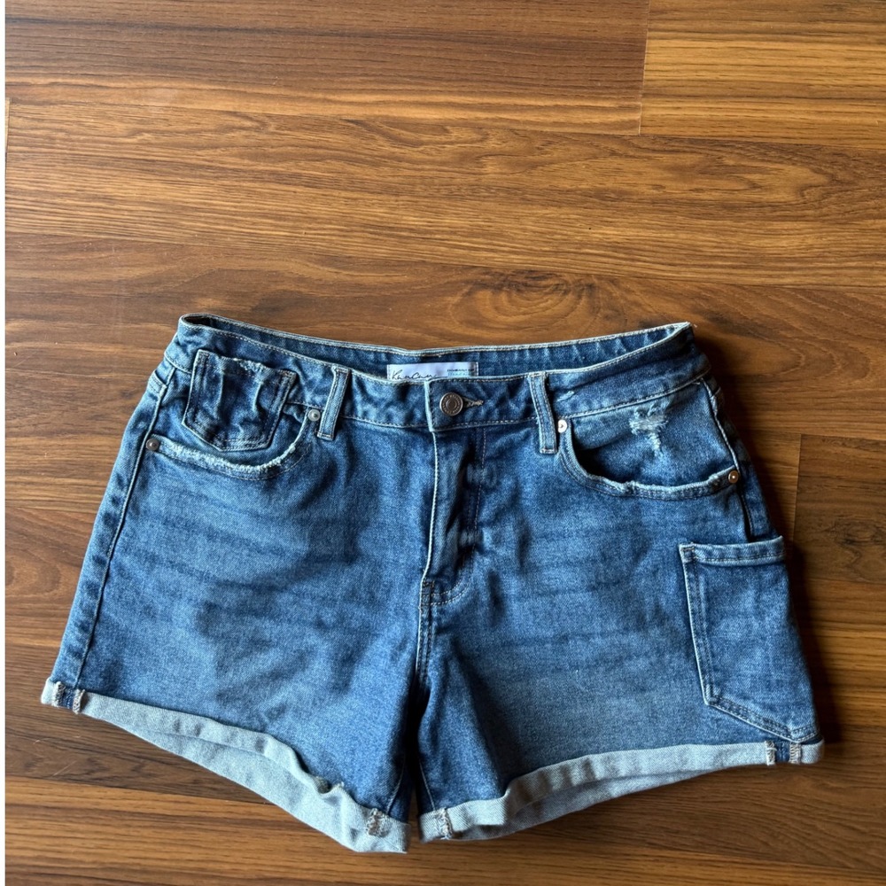 KanCan Maurice's Cargo Jean Shorts‎